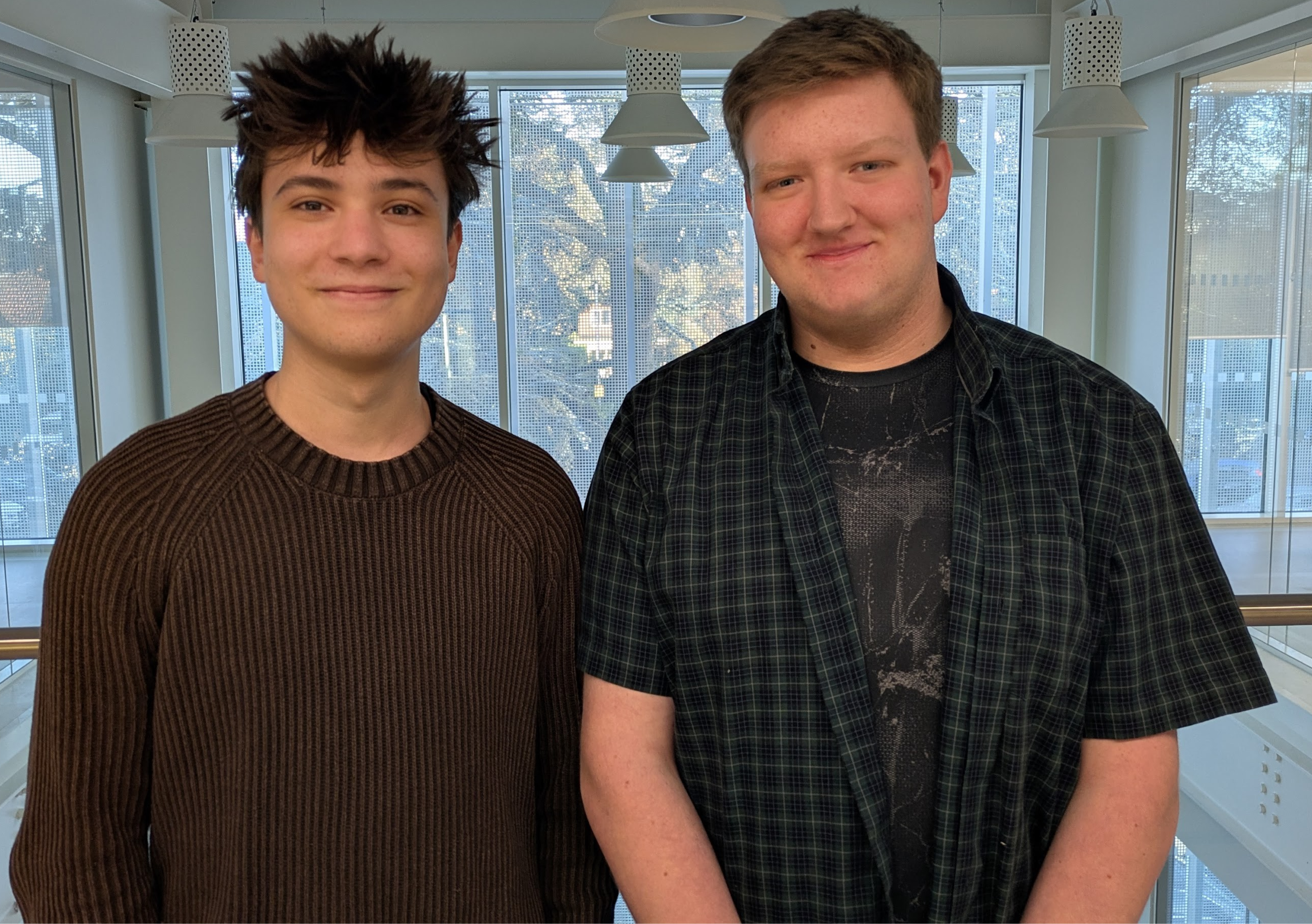 Isaac Marshall and Harvey Washington, co-founders of Arcscribe